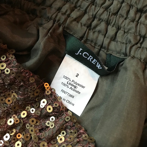 J Crew Sequin Mini Skirt - Picture 3 of 3